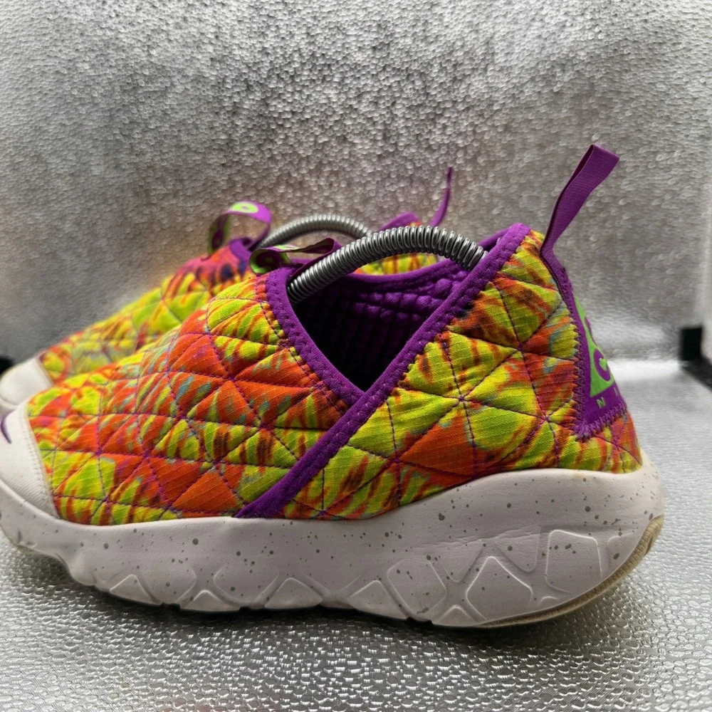 Size 9 Nike ACG Moc 3.0 Shoes Mens Multicolor Good Tie Dye Quilted CW2463-300